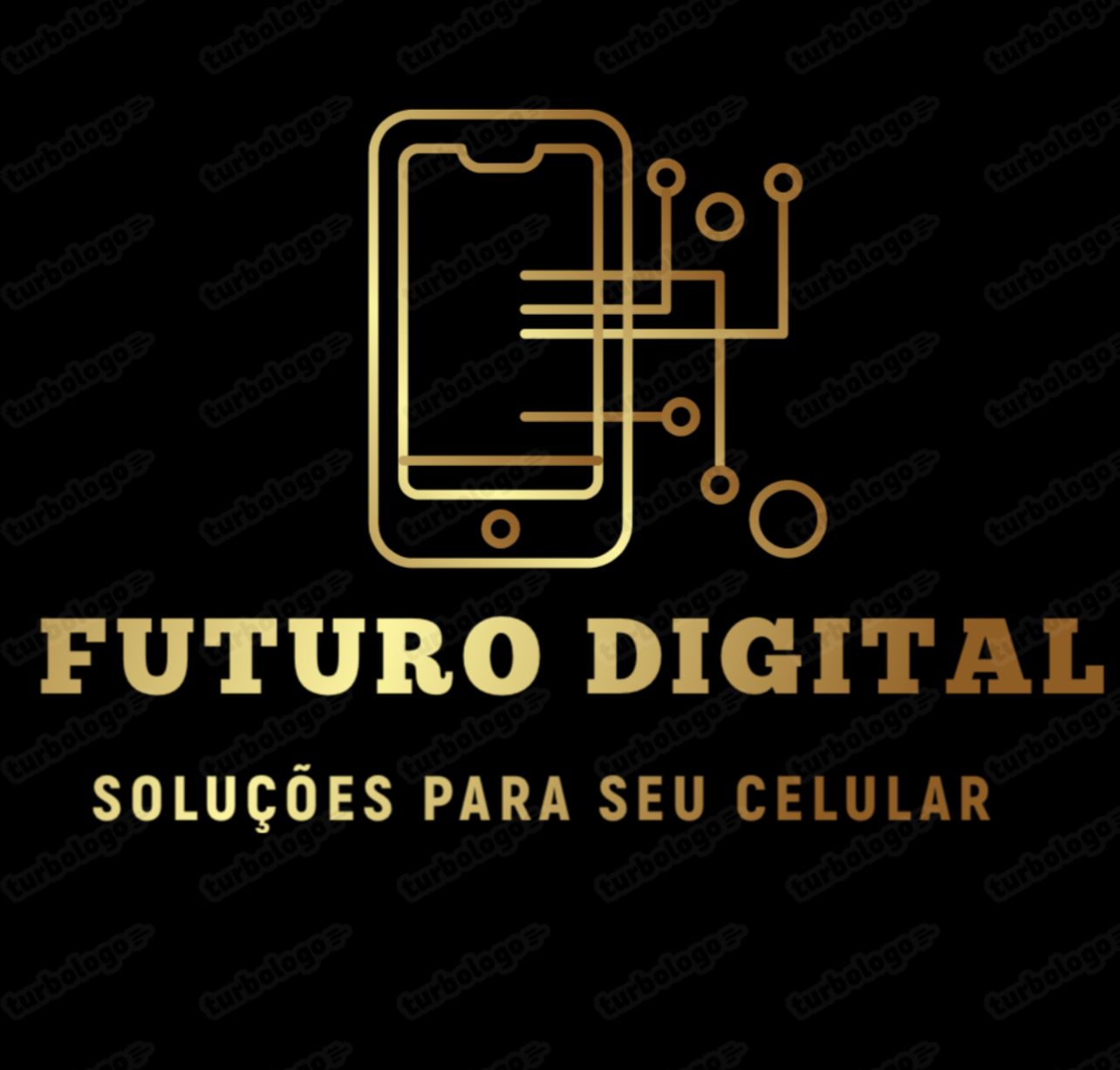 Logo Futuro Digital Solução em Celulares