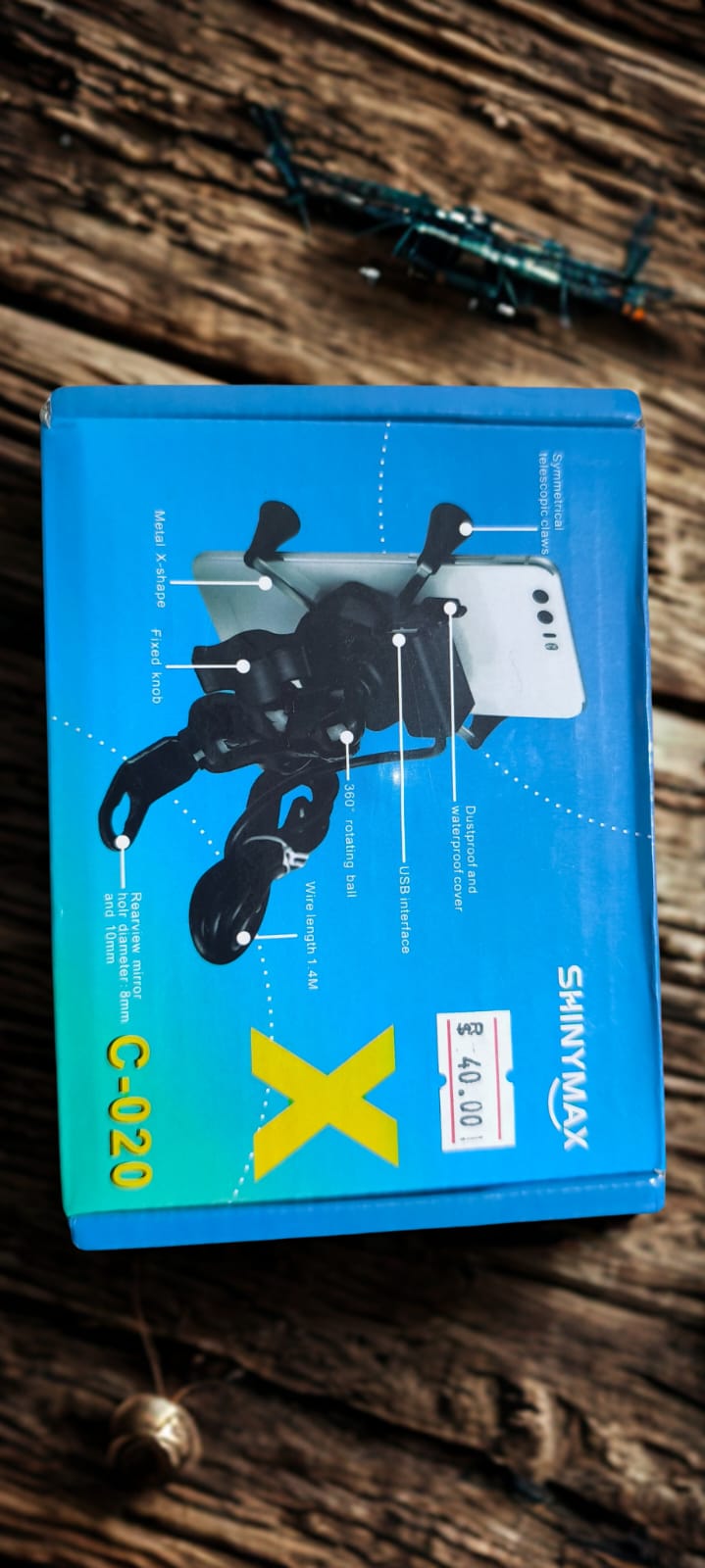 Suporte para Moto ShinyMax C020