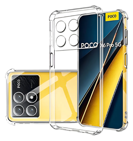 CAPA XIAOMI POCO X6 PRO TRANSPARENTE