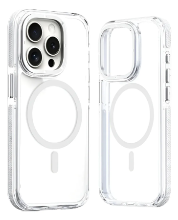 CAPA IPHONE 12/12 PRO TRANSPARENTE MAGSAFE