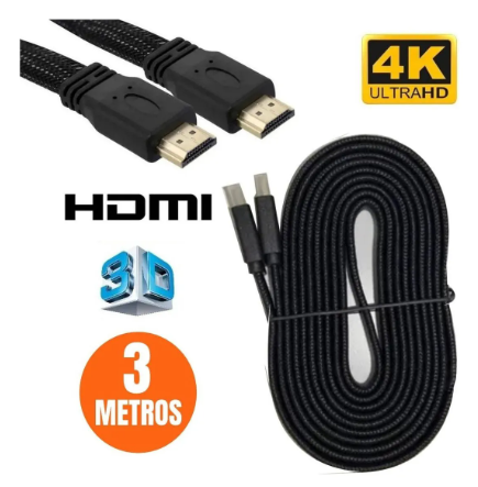 CABO HDMI ALTA VELOCIDADE 3M