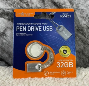 PEN DRIVE USB 32GB INOVA KV-251