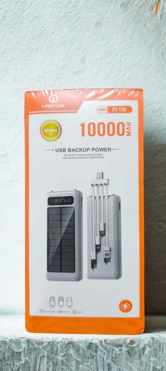 Power Bank Energia Solar I Feiyun FY110