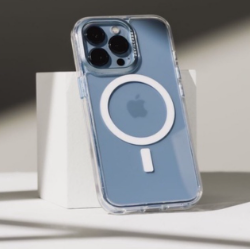 CAPA IPHONE 13 PRO MAX TRANSPARENTE MAGSAFE