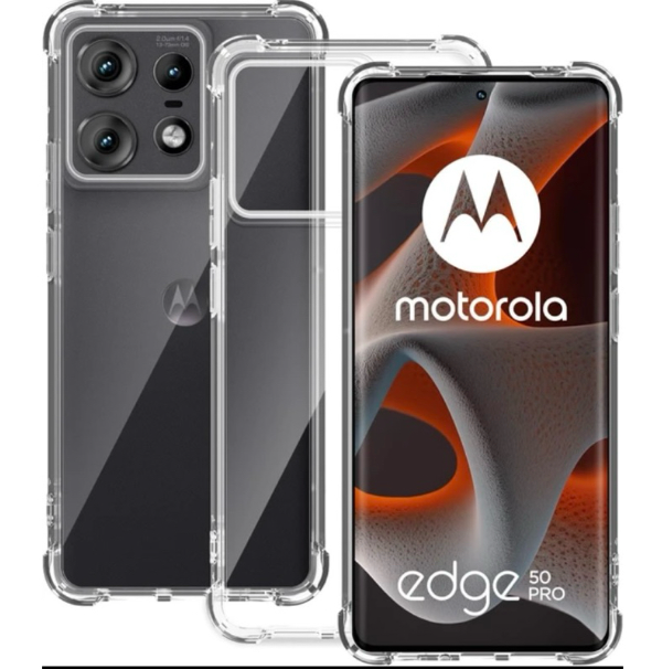 CAPA MOTO EDGE 50 PRO TRANSPARENTE