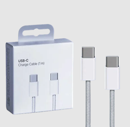 CABO APPLE USB-C/TIPO C 60W 1M TRANÇADO