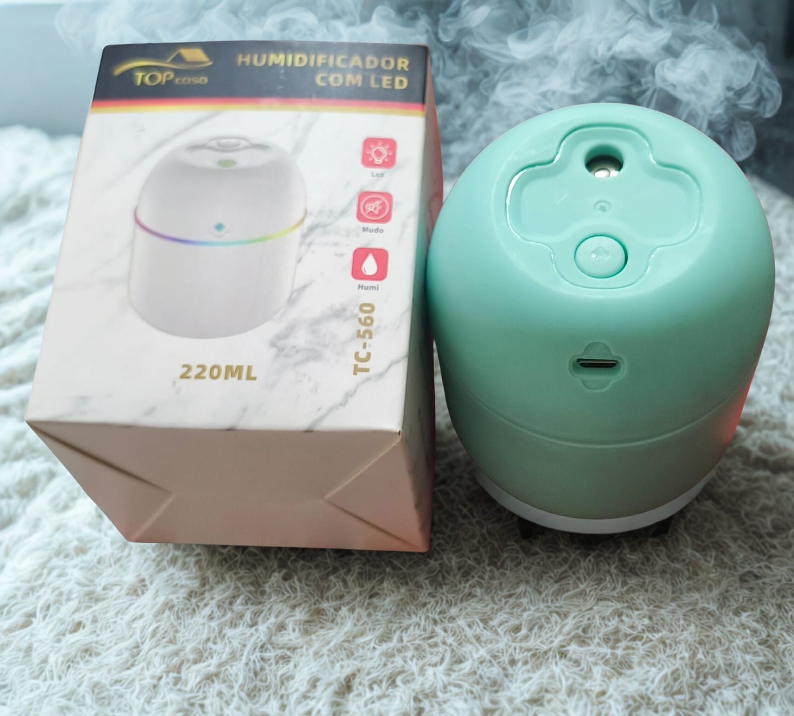 Umidificaos de Ar com Led TC560
