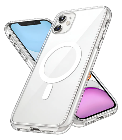 CAPA IPHONE 11 MAGNETIC TRANSPARENTE