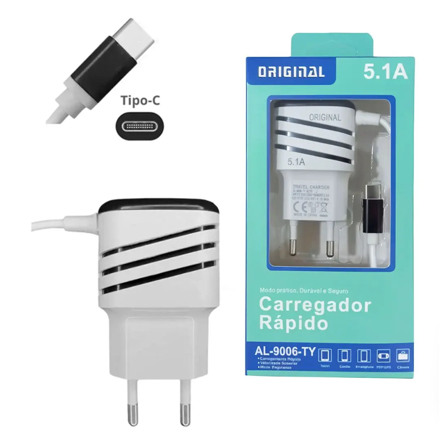 Carregador Tipo C Original 5.1 AL9006TY